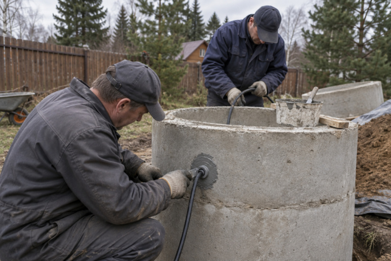 Герметичный ввод кабеля насоса в кольцо